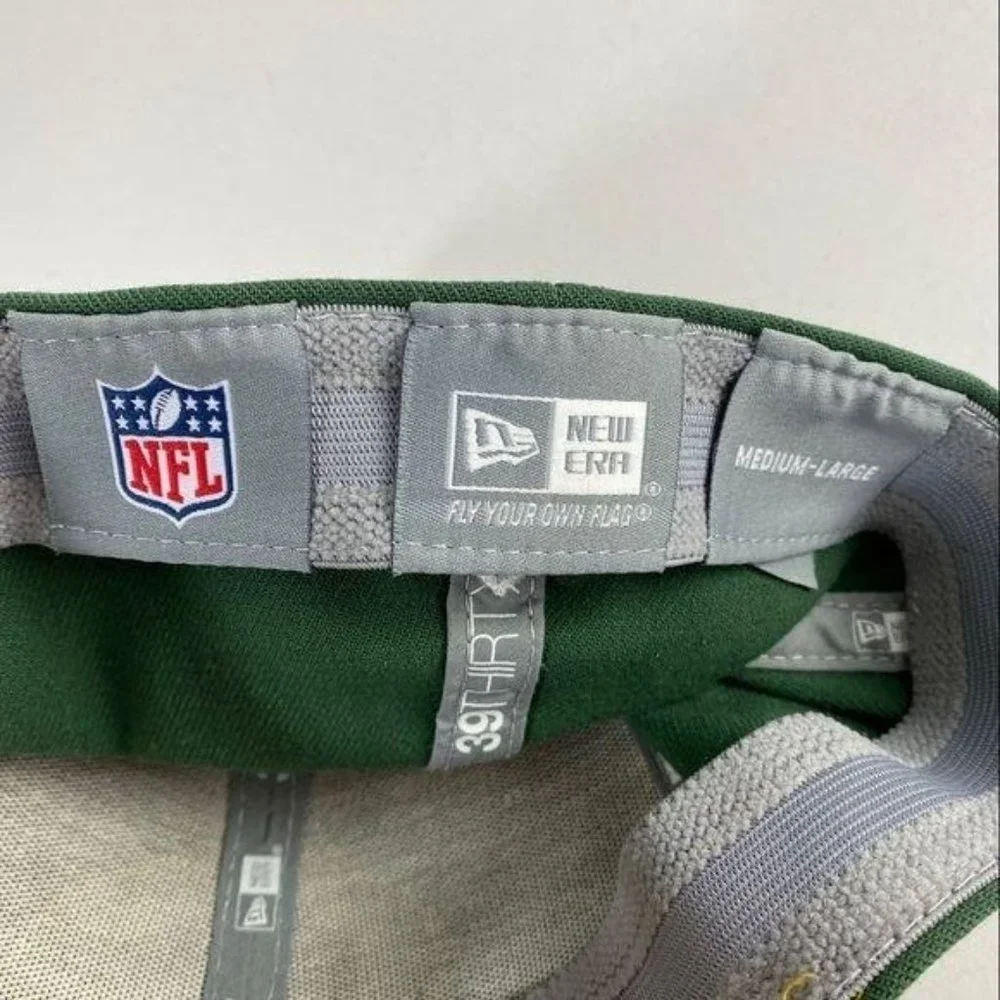 New Era 39THIRTY NFL Green Bay Packers Hat‎ Green On Field Sideline Collection